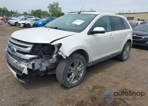 2014 Ford Edge Sel из США, поврежденный, VIN 2FMDK4JC6EBA41309